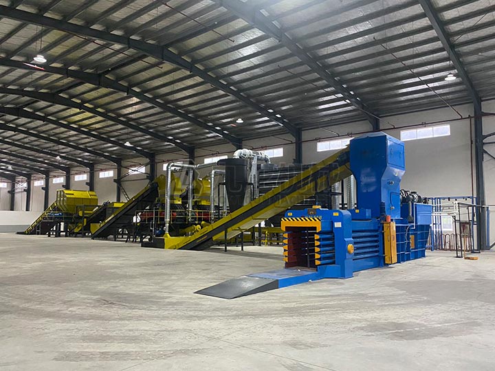 廢紙干法制漿生產線
